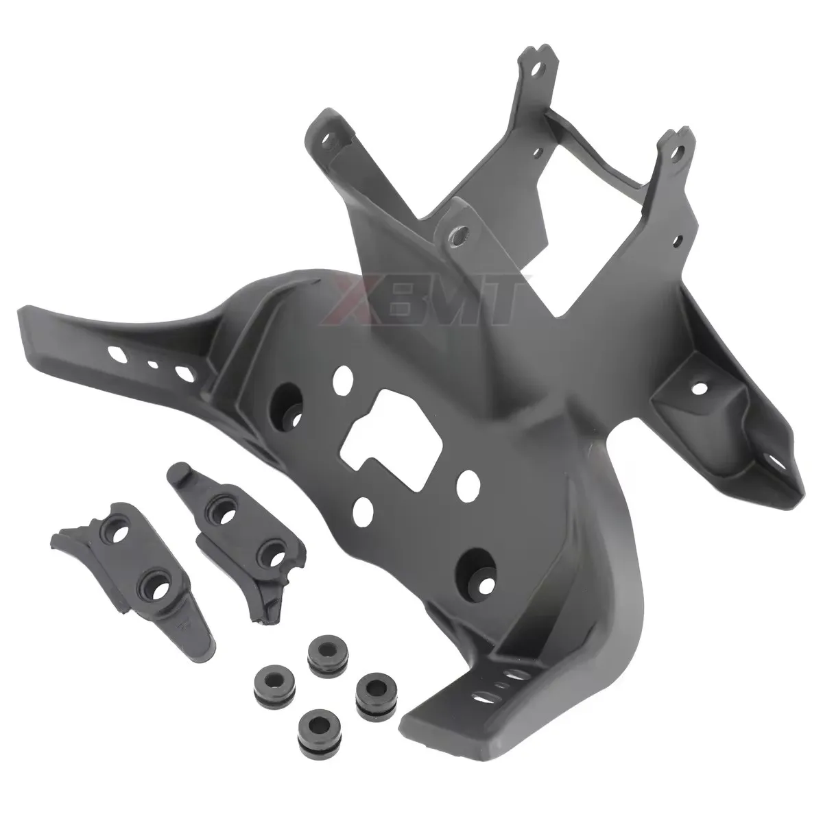 Motorcycle Black Aluminum Headlight Upper Fairing Stay Bracket For BMW S1000RR 2019-2024 M1000RR 2021-2023