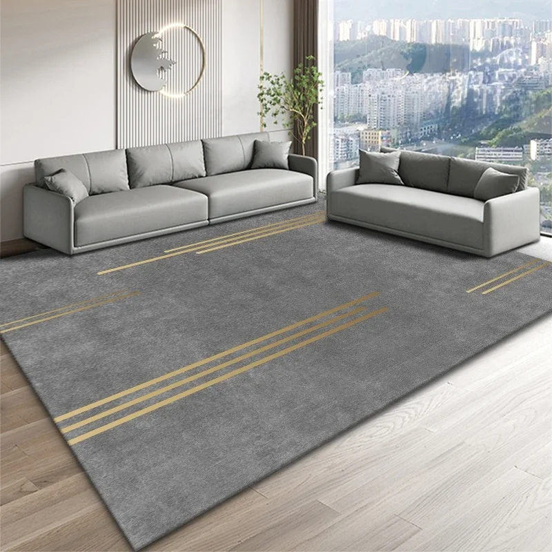 

Modern Minimalist Non-Slip Carpet for Living Room, Sofa, Coffee Table Mat, Study Bedroom, Home Carpets, Balcony, Corridor Rugs