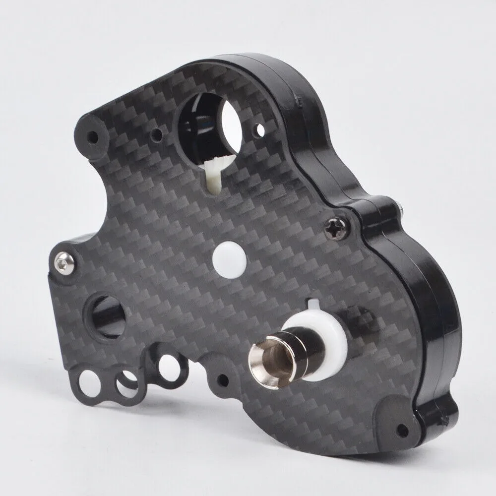 Carbon Fibre Gearbox Side Plates for Tamiya Blackfoot Monster Beetle Frog Brat Chassis Upgrade Parts view 6