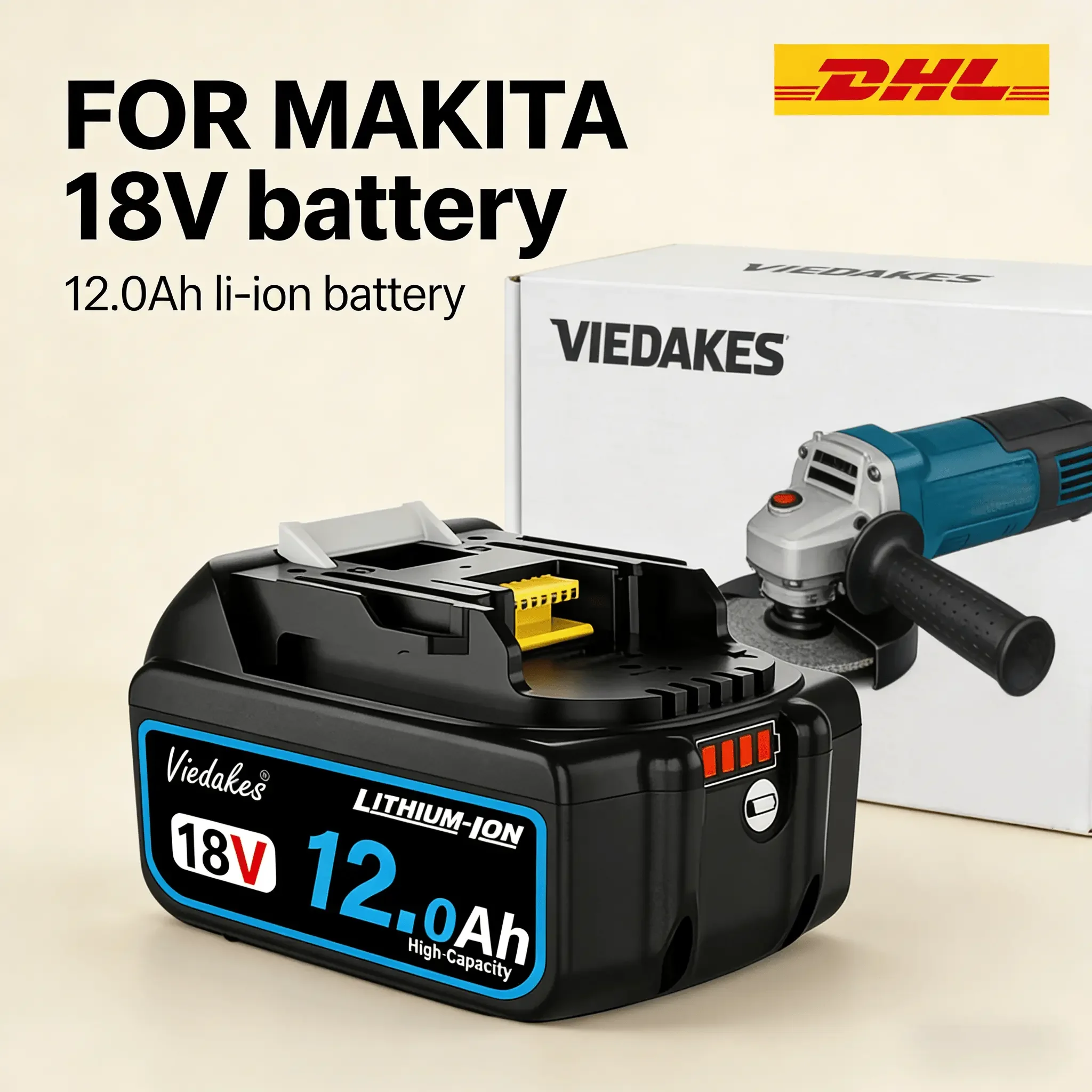 12.0Ah Li-Ion Batte…