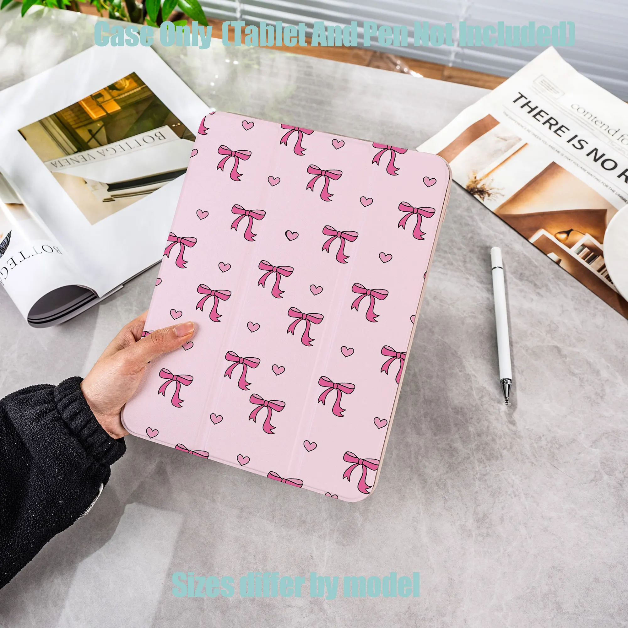 Shockproof TPU Tablet Protective Case with Pencil Holder Auto Sleep Wake for Apple /Samsung/Xiaomi/Redmi/Huawei/Honor