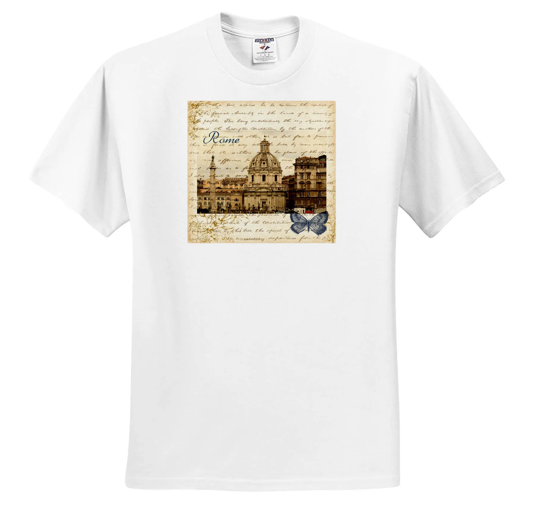 

3dRose, Rome, Italy vintage , T-Shirt