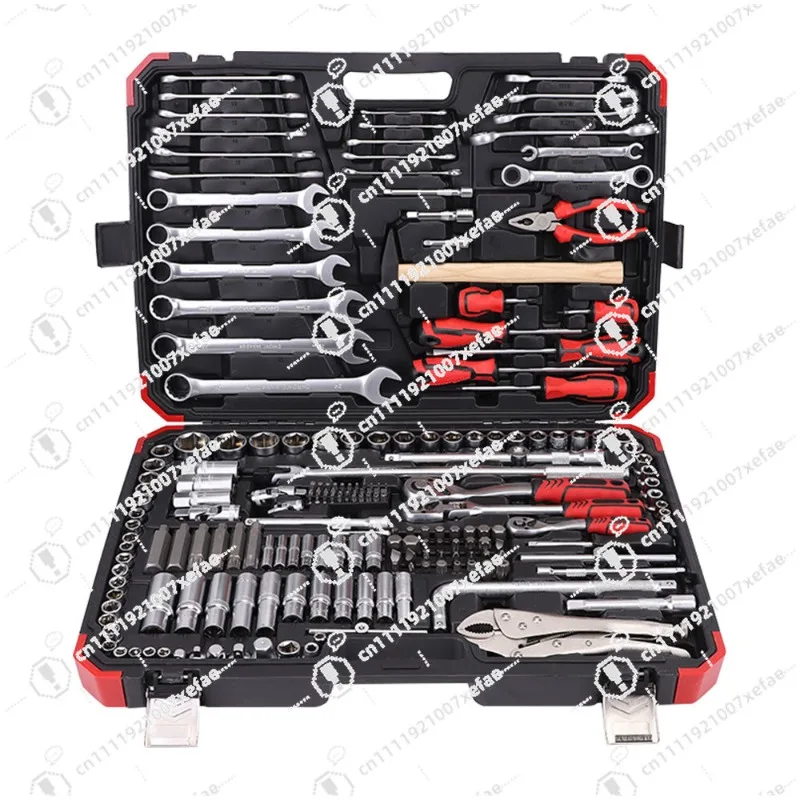 

202 pcs a flat cross screwdriver tool hand tool set