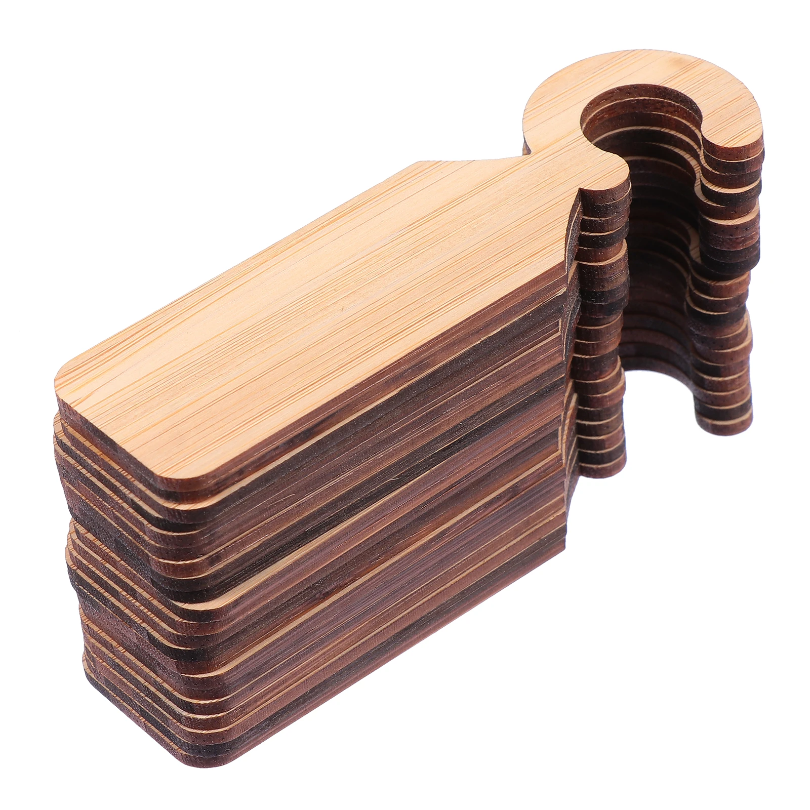 

20Pcs Bamboo Gardening Labels Simple Stylish Hanging Plant Markers for Identifying Herbs Flowers Eco-Friendly Garden Tool