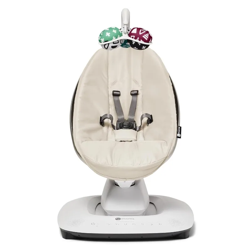 

Детские качели MamaRoo с несколькими движениями, 4 мма, поддержка Bluetooth, 5 уникальных движения, береза