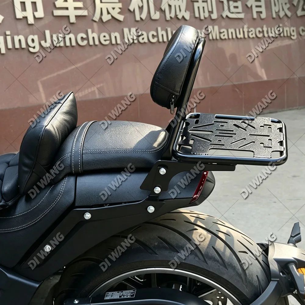FOR MBP C1002V GAOKIN THOR GK1000 Motorcycle Rear Luggage Rack Top Case Bracket Spoiler Passenger Backrest Modified Accessories