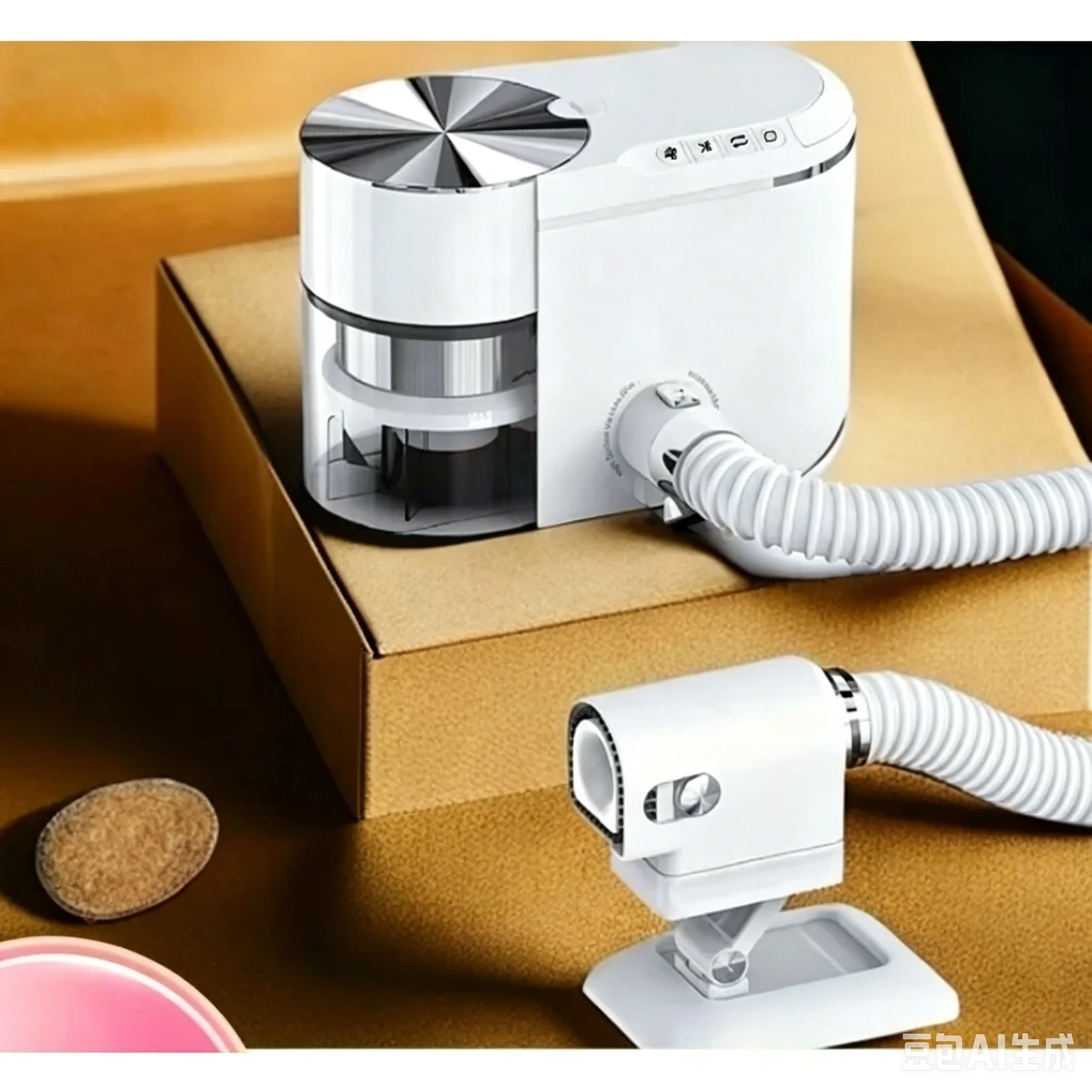 New Nail Art Vacuum Cleaner Brushless Turbo Silent Large Suction Polishing Nail Art Tool