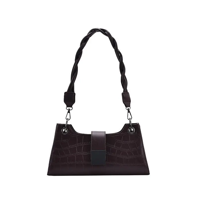 

Light Luxury Bag Women's 2023 Summer New PU Fashion Underarm Square Bag Designer Shoulder Strap Versatile Texture Crossbody Bag