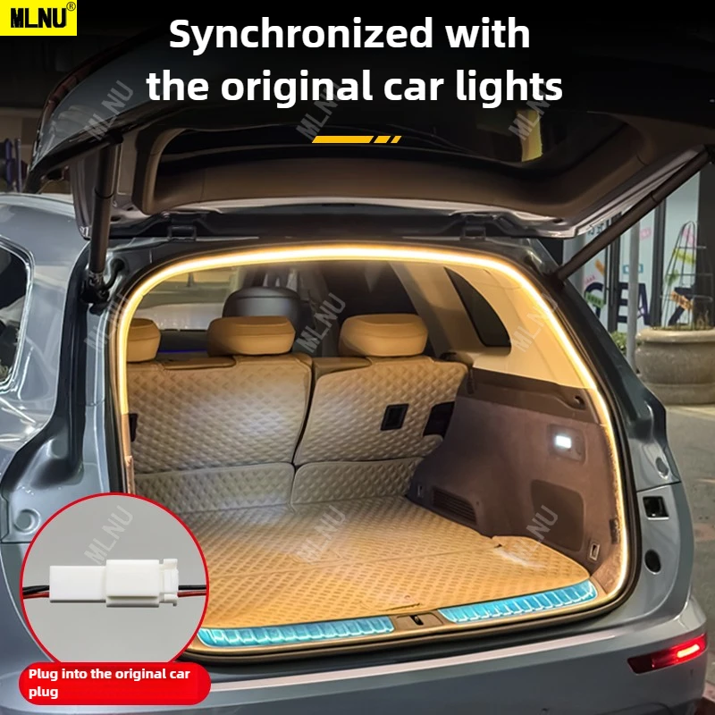 

Dynamic Flowing Trunk LED Strip For Aito M7 Accessorie 2026/2025,Shockproof&Anti-Drop Plug and Play Installation Long Lifespan