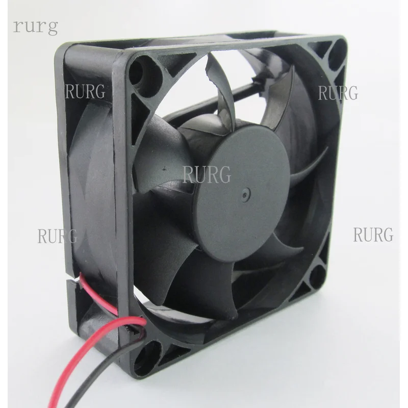 R+ 1-piece brushless DC cooling fan 70x70x25mm 7025 7-blade 5V 12V 24V 0.20A 2-pin fan