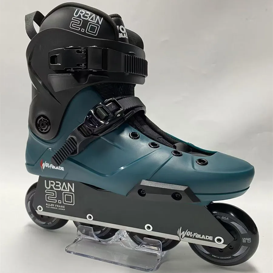 

YSMLE Высококачественные роликовые коньки для взрослых, мужчин и женщин, уличные жесткие ботинки, 4-колесные роликовые коньки