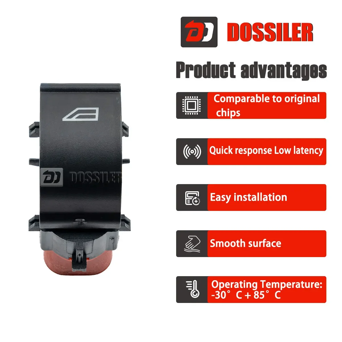 BM5T14529BA Dossiler For Ford Focus 2012-2017 Focus Turnier 2012-2017 Single Button Window Control Switch Car accessories 6 Pins