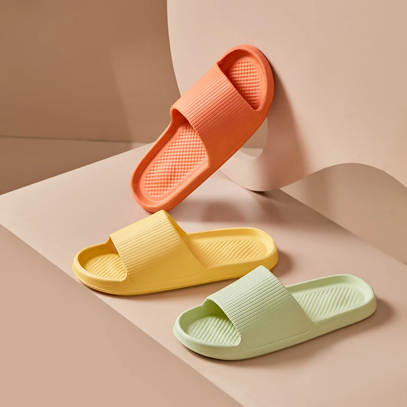Women's Solid Color Casual Simple Slipper, EVA Material, Comfortable Indoor/Outdoor Dual-use, Anti-Slip Design image 5
