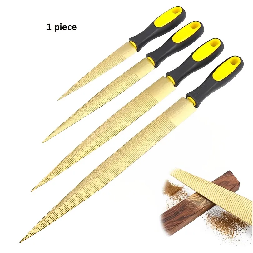

1PC Woodworking File Double Sided Manual File Medium Toothed Single Cut File for Woodworking DIY Craft Gadget Grinding Tool