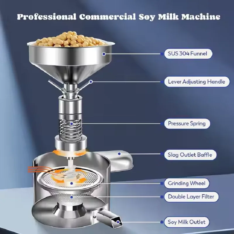 آلات معالجة منتجات الفول آلة الفول مطحنة الصويا الأكثر مبيعًا