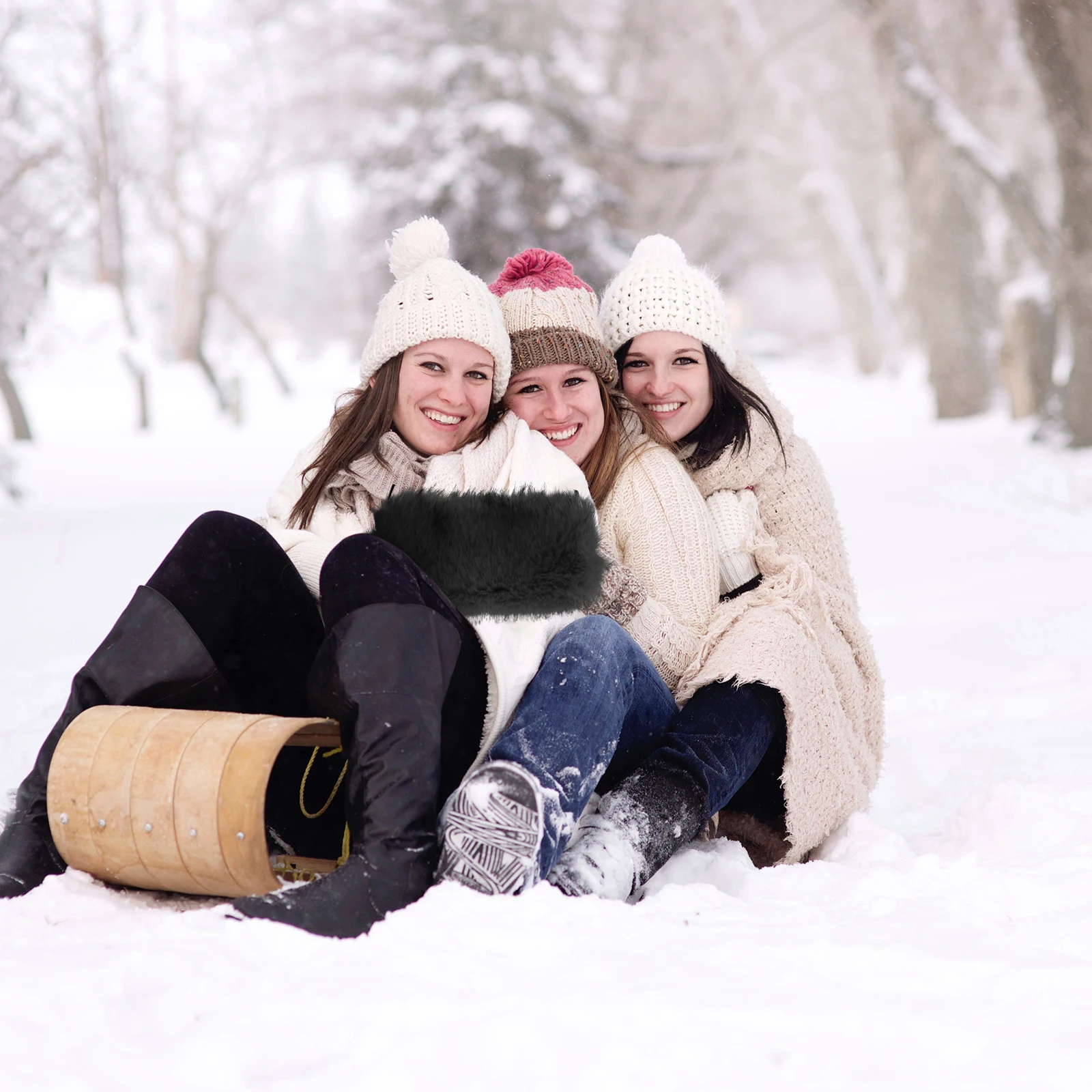 

Hand Warmer Muff Polyester Bag Pouch Portable Winter Accessory Hanging Delicate Hands Warm Comfortable Perfect Gift