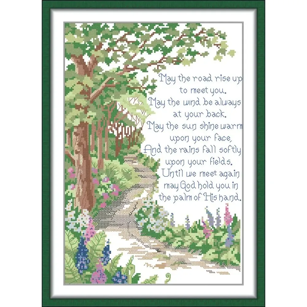 

Набор для вышивки крестом «Думай» Aida 14ct 11ct, принт, холст, вышивка крестиком, рукоделие, вышивка, сделай сам, ручная работа