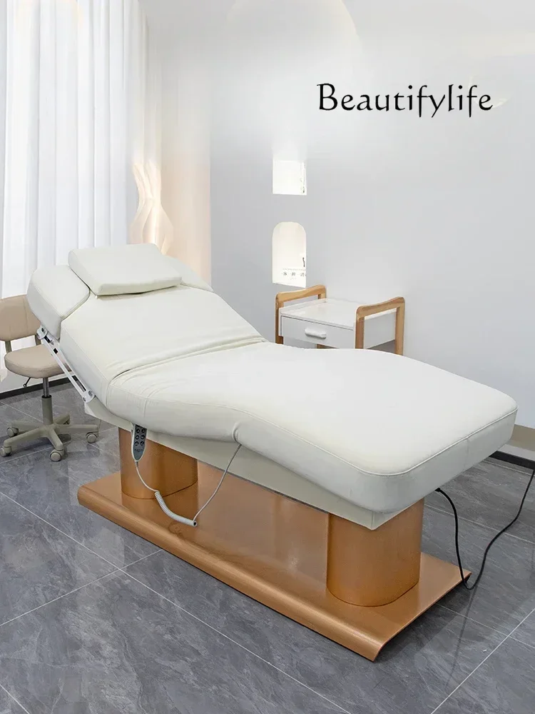 

PP High-End Electric Beauty Bed Beauty Salon Overall Lifting with Constant Temperature Heating Massage Couch Physiotherapy Bed