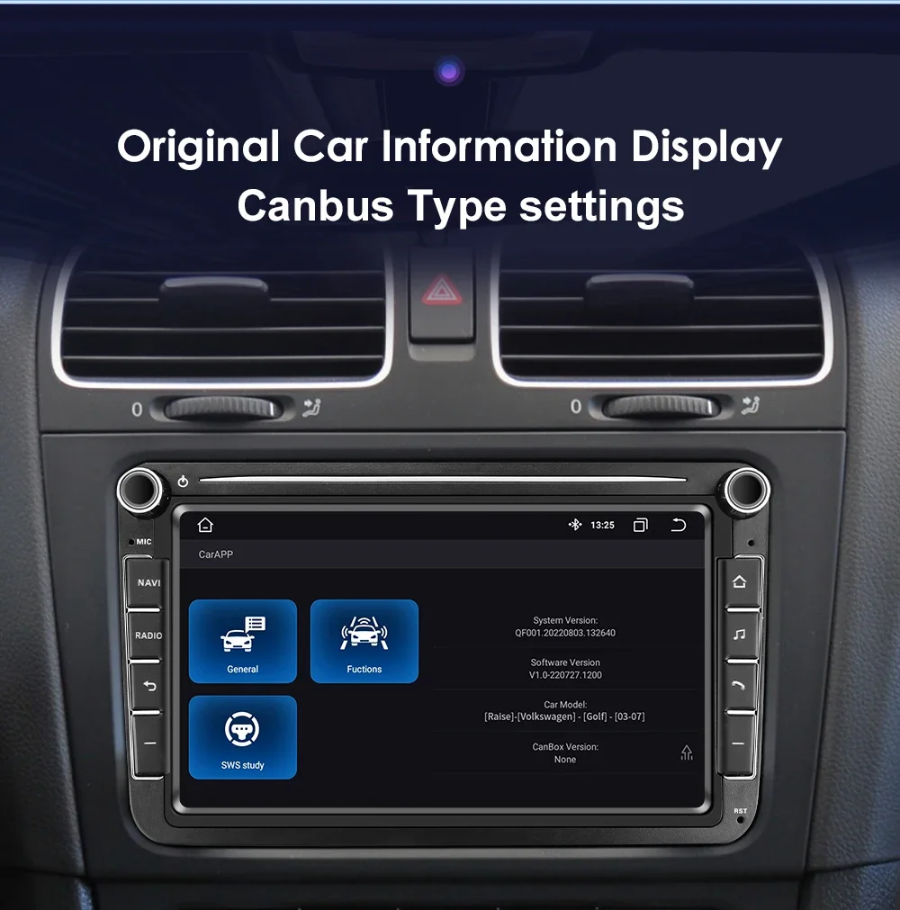 Android Auto Radio for VW GOLF 5 POLO Sedan PASSAT B6 CC Vento Car Stereo for Jetta CADDY AMAROK TOURAN Scirocco GPS Player