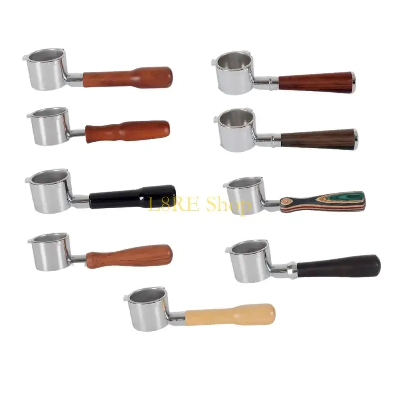 l8re 51mm portafilter قاع مع 4 أكواب مرشح سلة الإسبريسو آلة portafilter ل EC9335/9665/9155 صانع القهوة