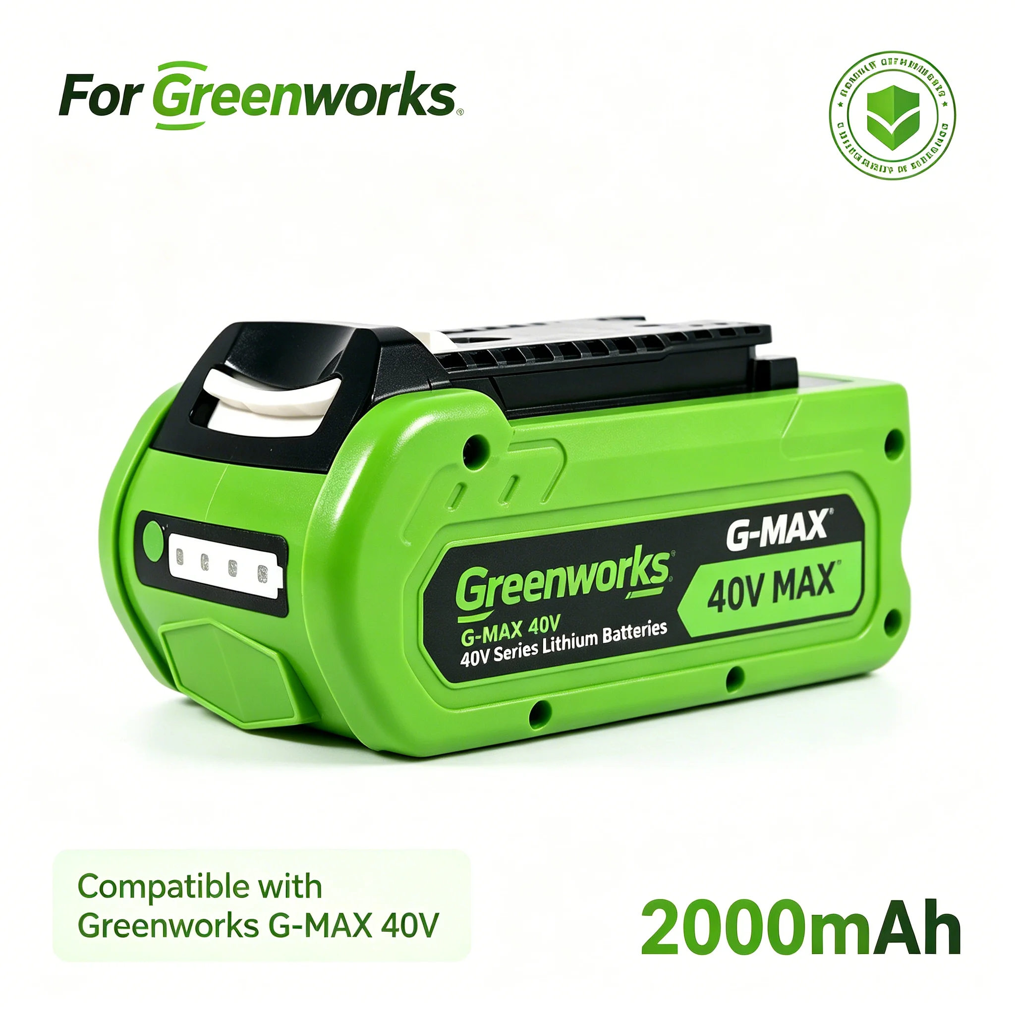 For Greenworks 40V Batteries 2000mah GreenWorks G-MAX Li-ion Battery Manufacturer Replacement Battery For Lawn Mower Power Tool
