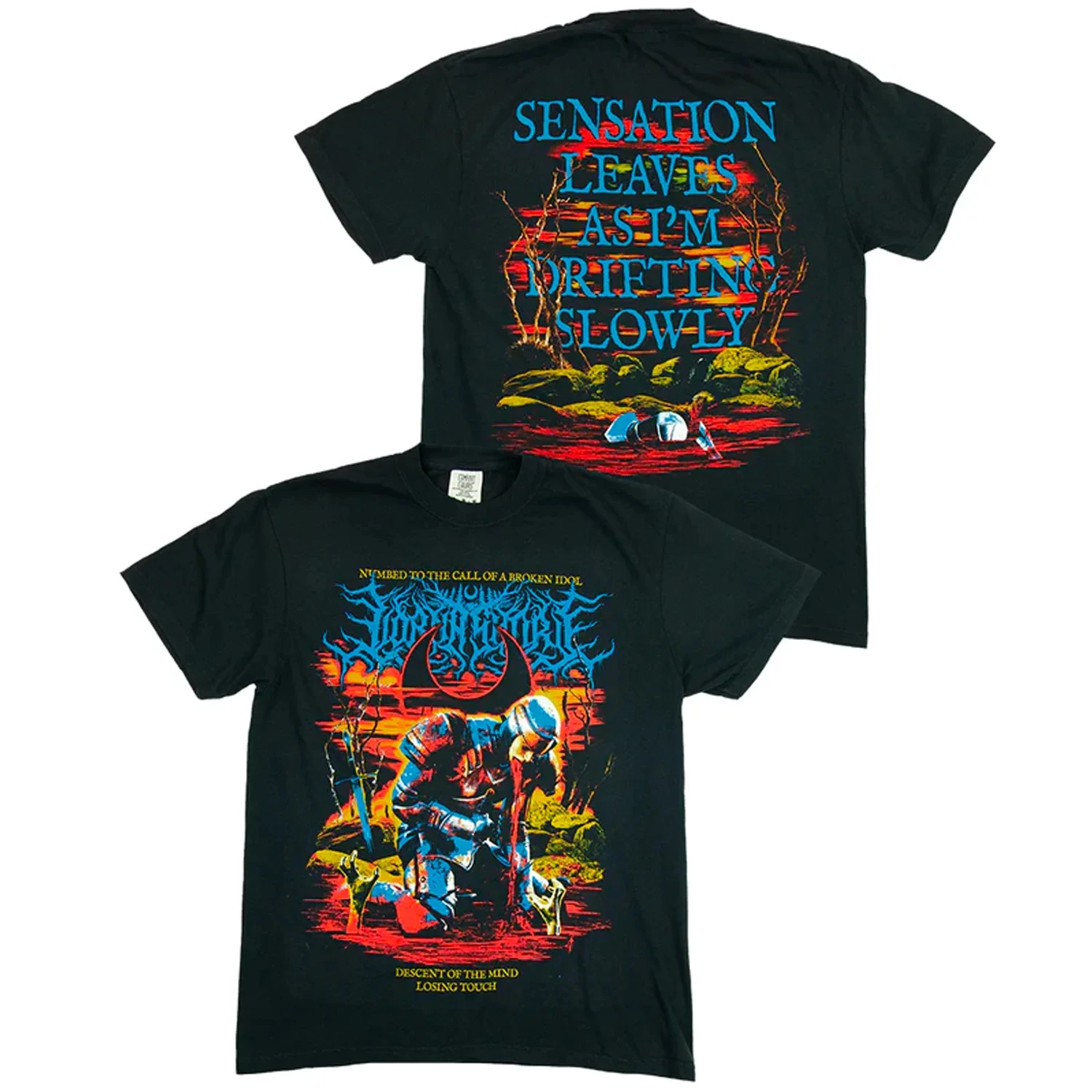 New Limited 2026 Lorna Shore Band Printed Cotton T-shirt Men's Summer Casual Top Short Sleeve Classic Male Women Tee Unisex