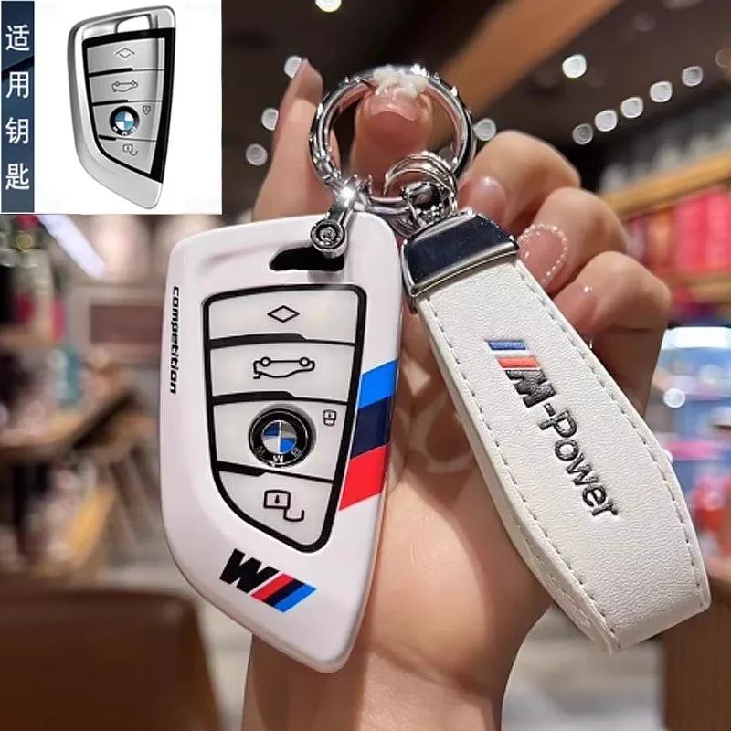 

Car Smart Remote Key Cover Case Shell Fob For BMW X1 X3 X5 X6 X7 1 3 5 6 7 Series G20 G30 G11 F15 F16 G01 G02 F48 Accessories