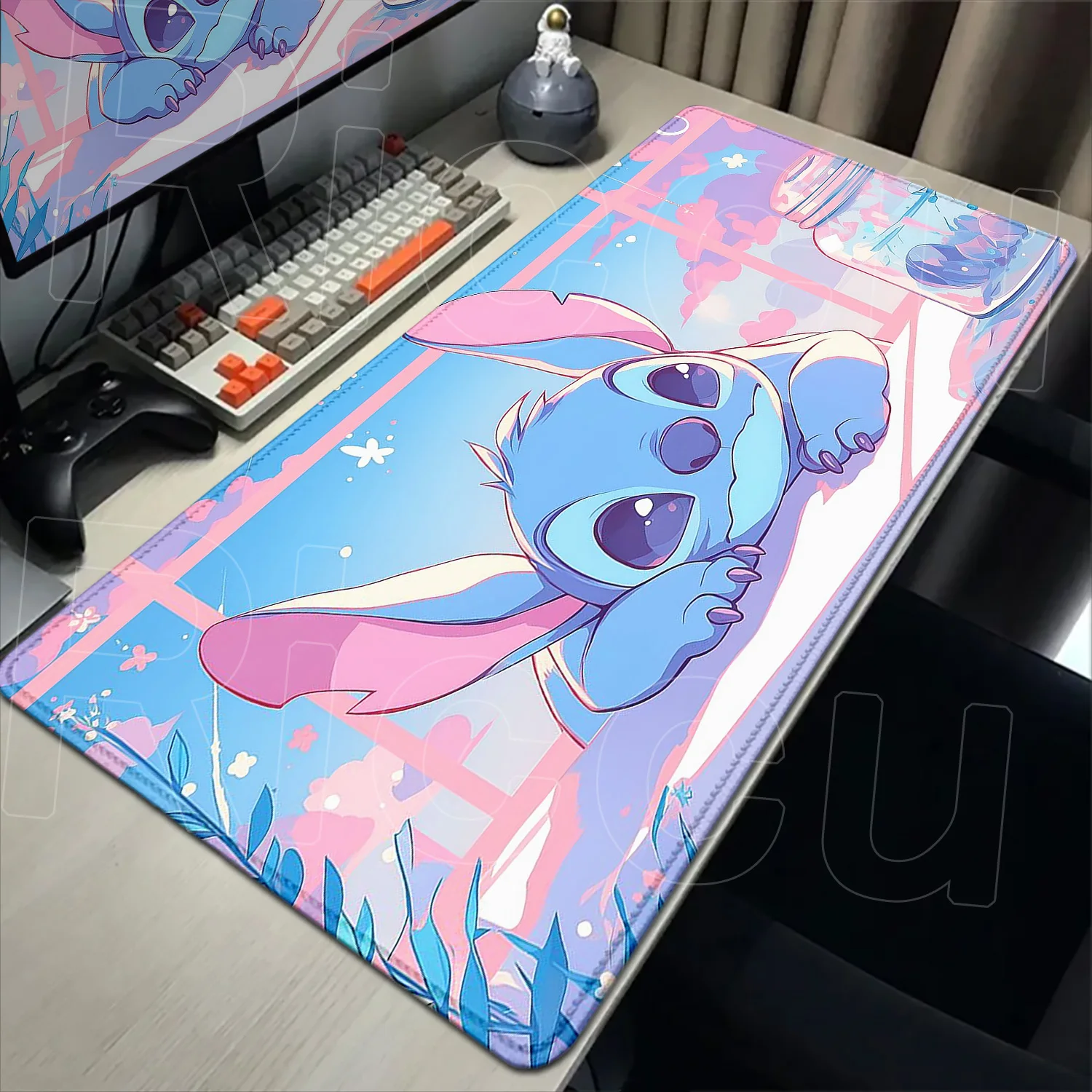 新しいかわいい壁紙ステッチマウスパッドかわいい PC キーボ - Pc Gaming Wallpaper のレビューと価格