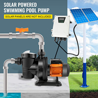 2HP 1500W Solar Pool Booster Pump 200m-300m Distance DC 96V Solar ON Ground Water Circulation Pump