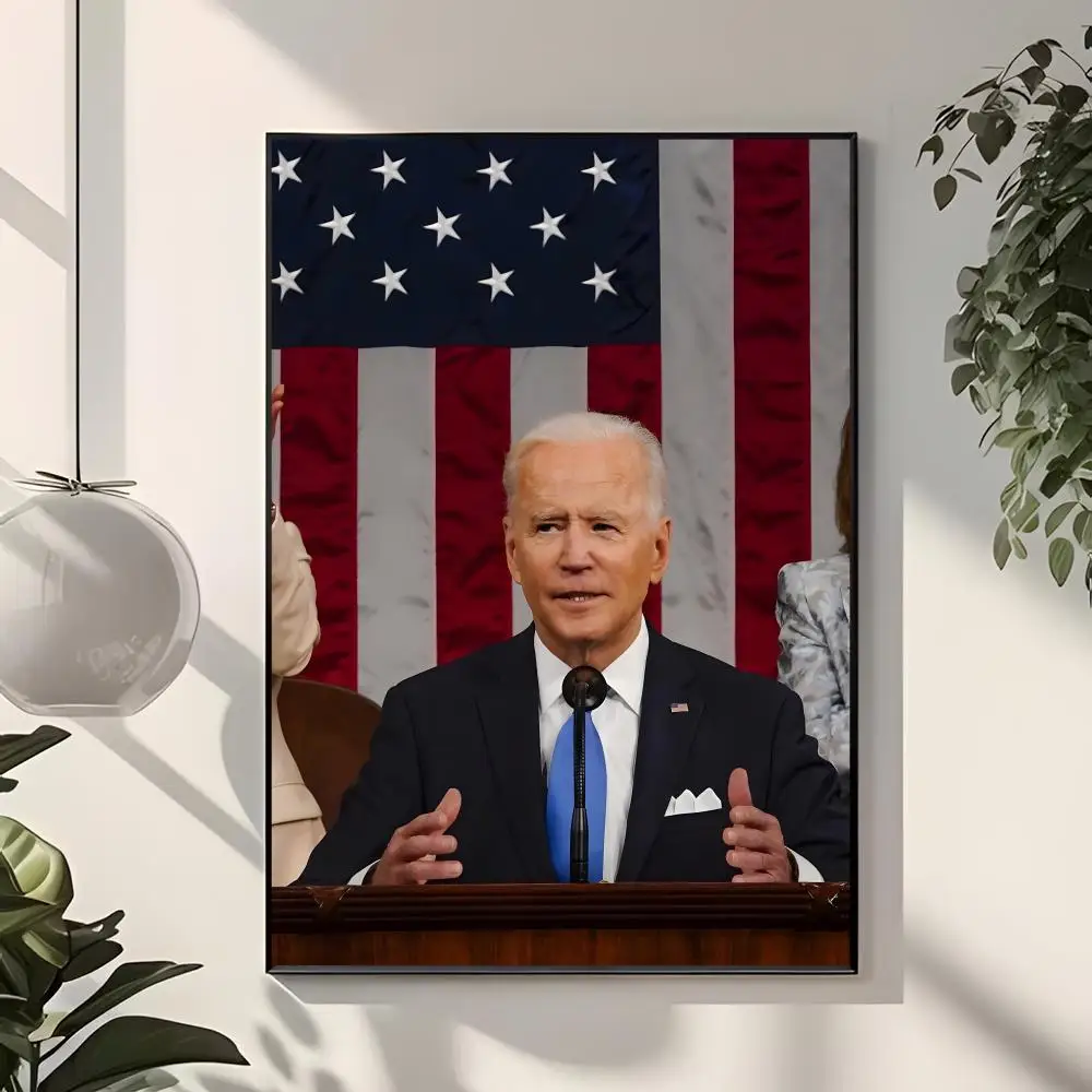 Formal Politician B-Biden Poster  Classic Home Interior Design & Modern Wall Decor Art Collection