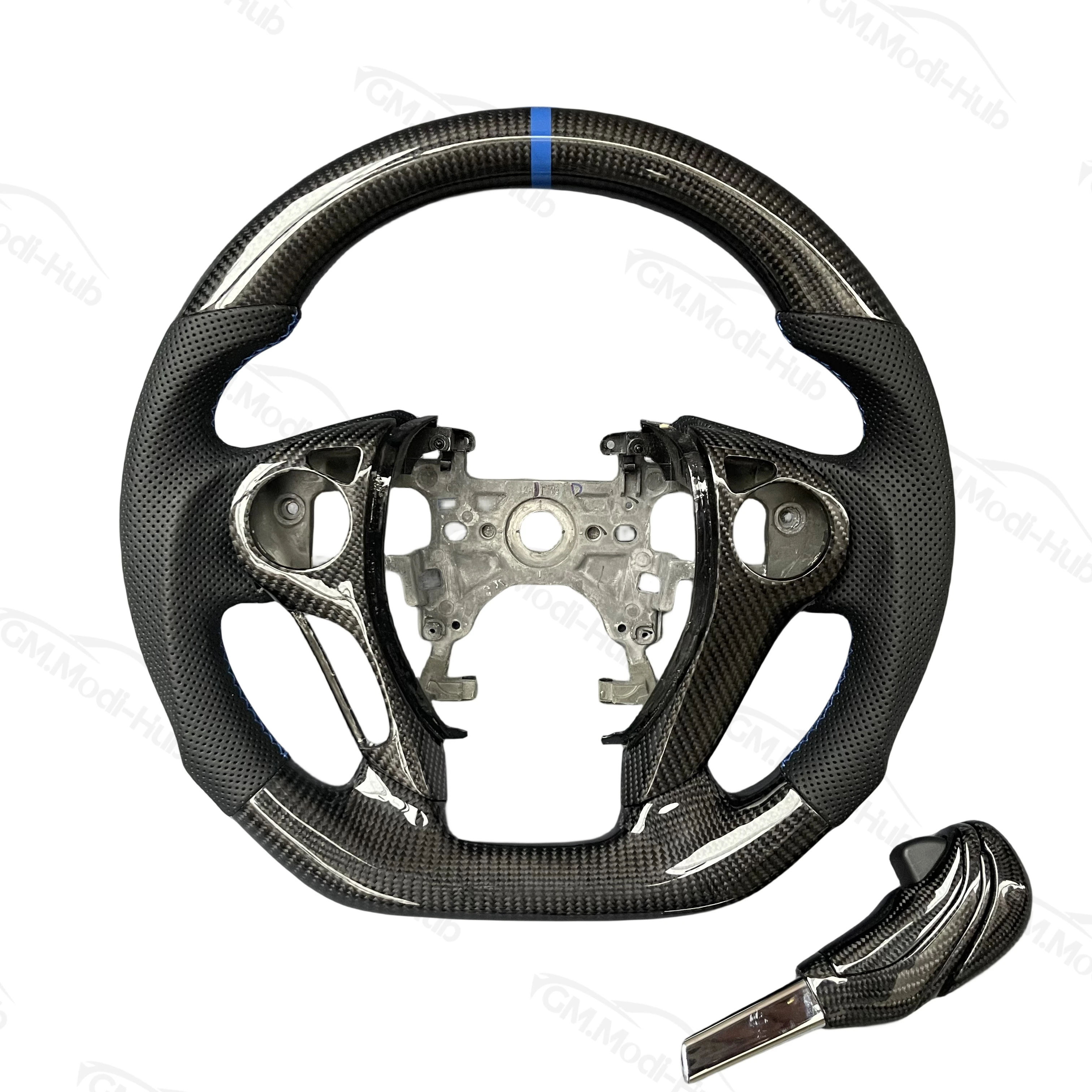 GM.Modi-Hub Factory Direct Carbon Fiber Steering Wheel For Hondas9th gen Accord 2013- 2017 Sport EX LX EX-L V6