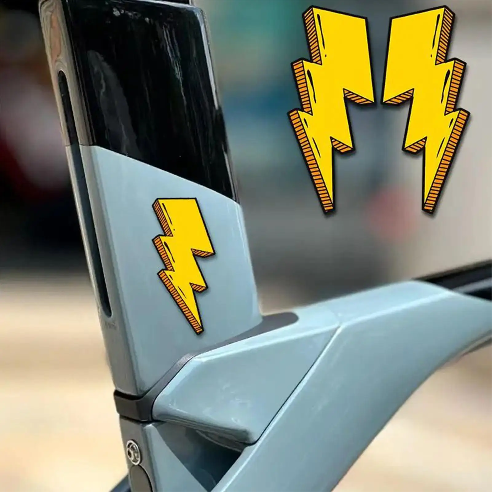 

Наклейки на велосипед для бездорожья, 5-компонентный шлем для шоссейного велосипеда, крутые наклейки, устойчивые к атмосферным воздействиям наклейки на мотоцикл для скутера, мотокросса, гонок