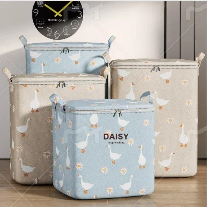 

Large Capacity Storage Bag Household Quilt Storage Box Can Be Folded Healthy And Odorless For Moving Storage