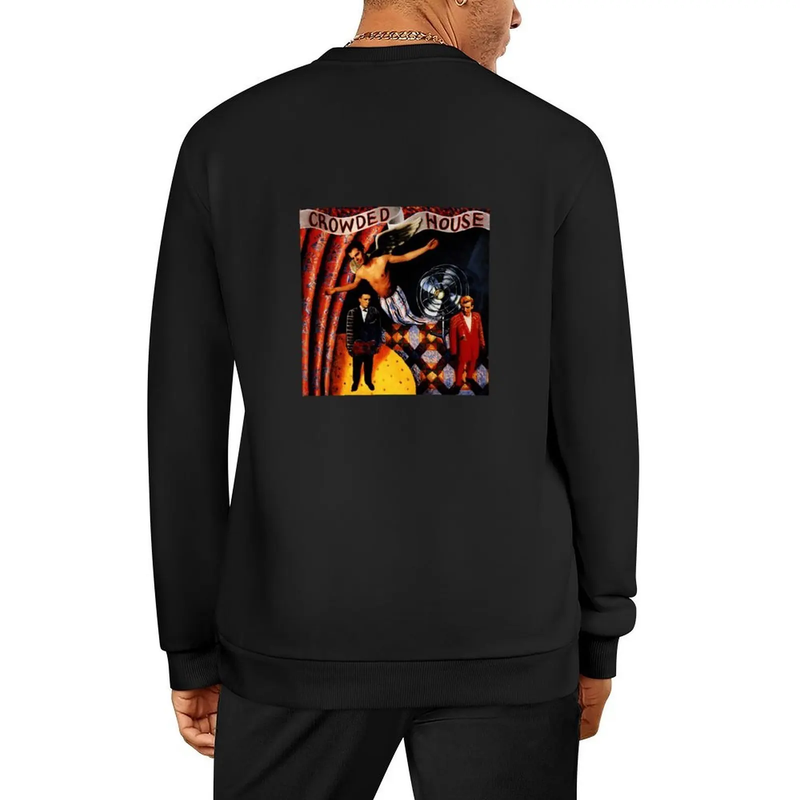 

Best Crowded House rock band (2) Pullover anime clothes men's coat autumn new products autumn men's sweatshirts