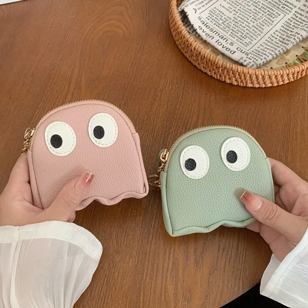 

Soft PU Leather Cartoon Coin Purse Organizer Card Holder Mini Wallet Small Item Storage Bag Keychain Lipstick Makeup Bag Girl