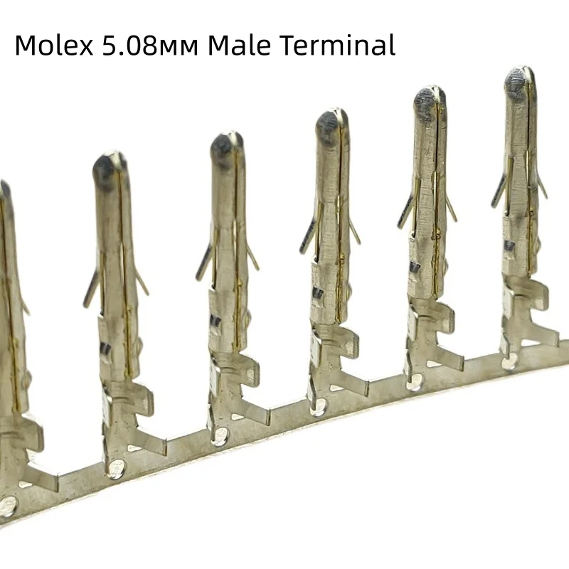 

1000PCS/1LOT big 4P 4D IDE connector terminals male/female needle for Molex 5.08 shell