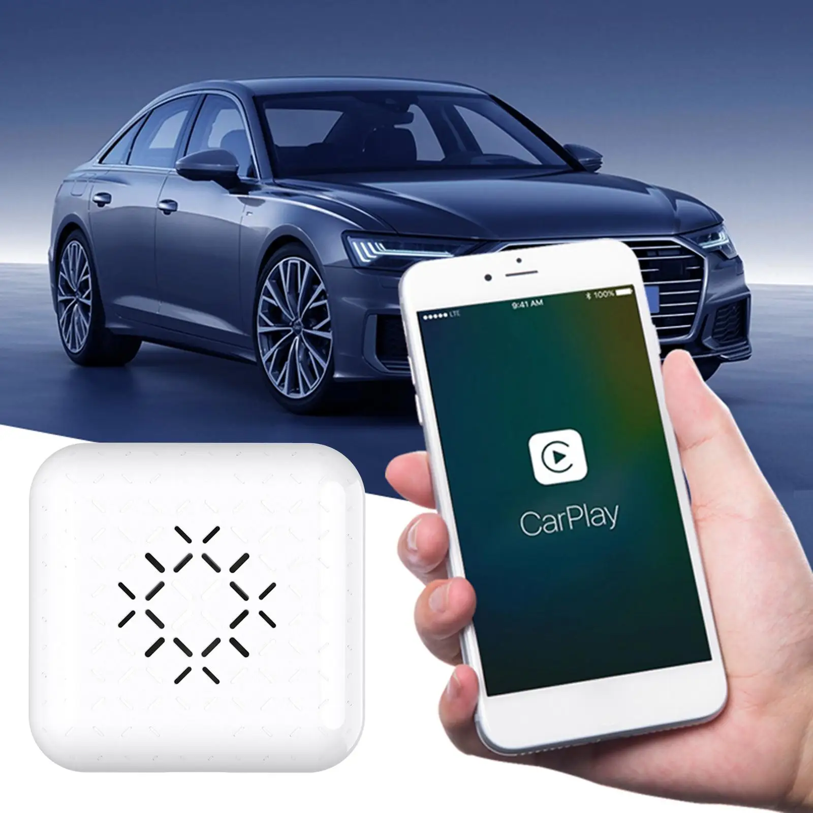 

Wireless Adapter Connect Control Navigation Connection USB Dongle for Car Accessories Replacement Durable Professional