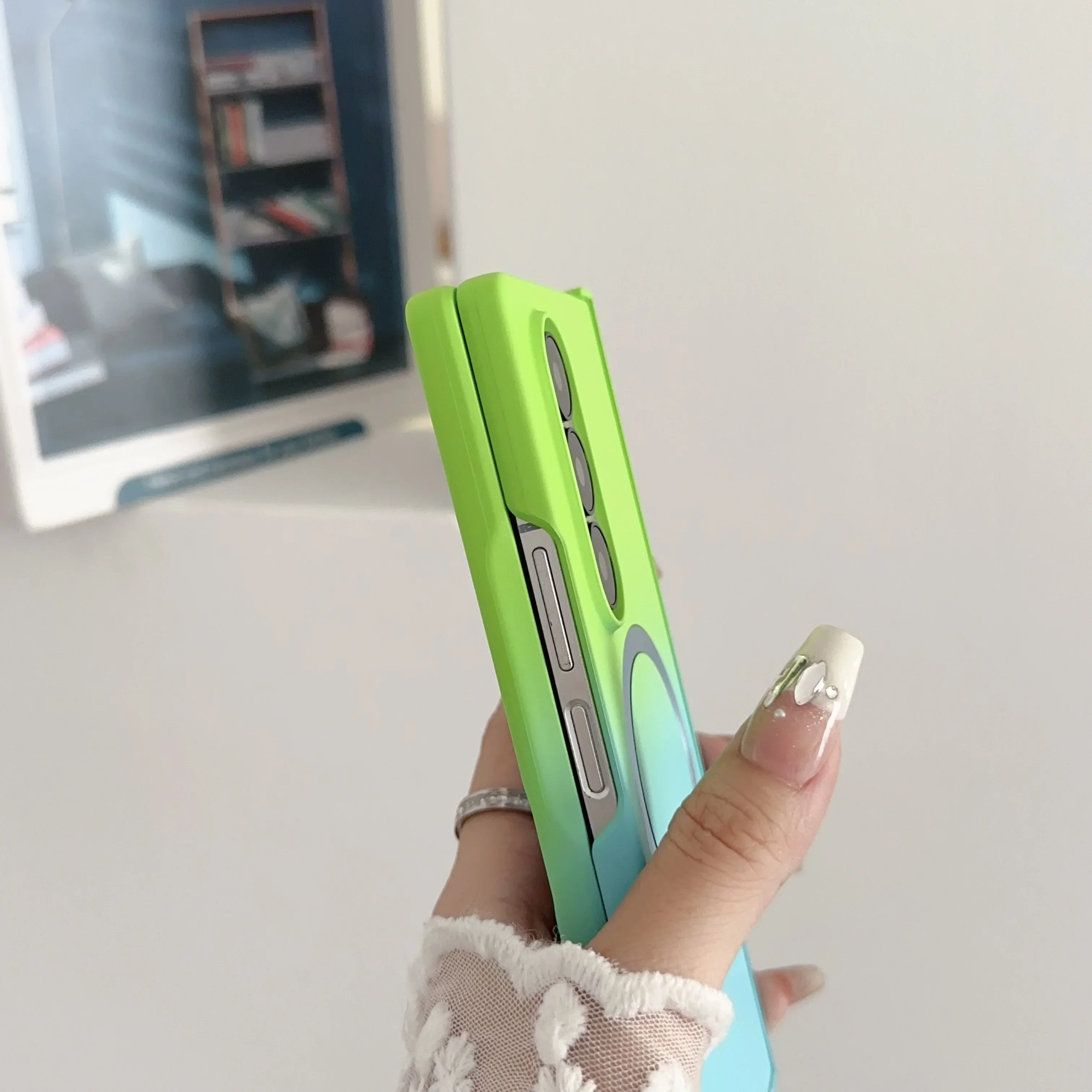 Magnetische Scharnierschutz-Handyhülle für Samsung Galaxy Z Fold 8 Ultra 7 6 5 4 3 Fold8 Fold7 Fold6 Fold5 5G Stoßfeste Abdeckung – Detail 11