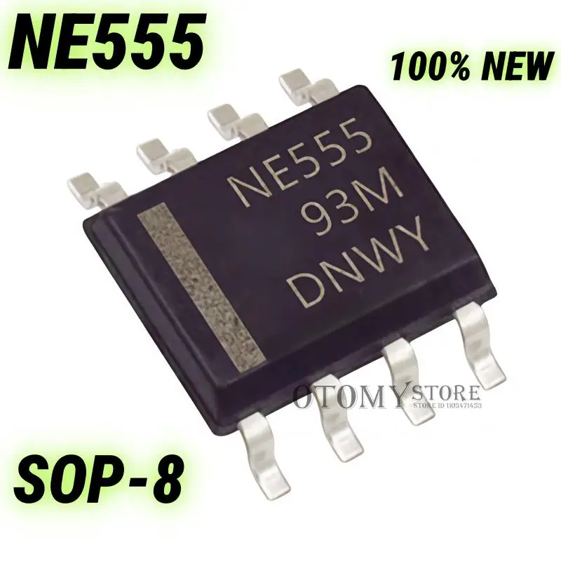 20PCS 100% NEUE NE555 NE555DR SOP-8 Chipsatz