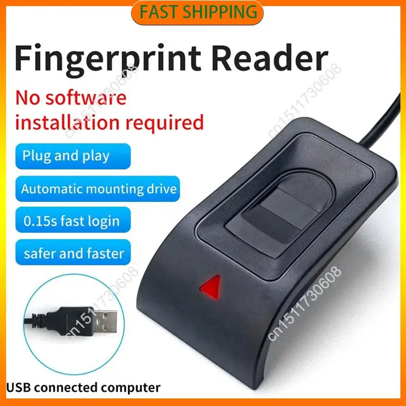 اشتري الآن قارئ USB لبصمات الأصابع البيومترية لجهاز Win10/11 - تسجيل الدخول الآمن مع القياسات الحيوية Hello