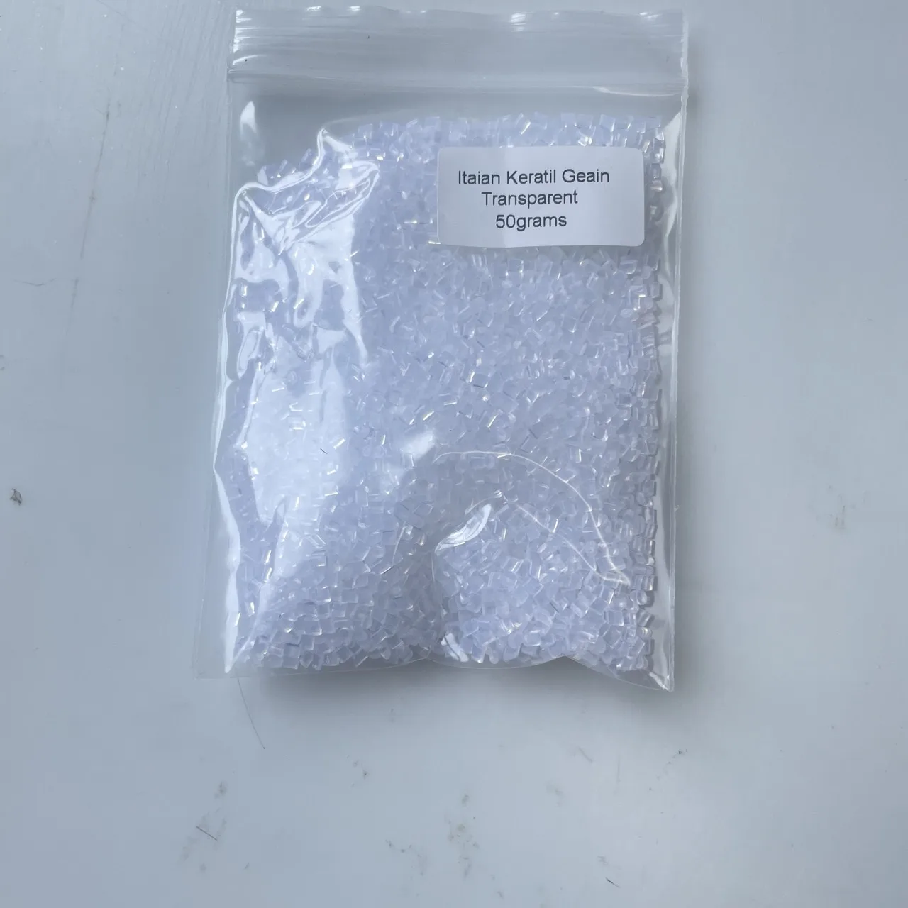 Italian Keratin Glue 20G 50G 100G Keratin Granules Grains Hair Extensions Glue Beads Transparent Glue