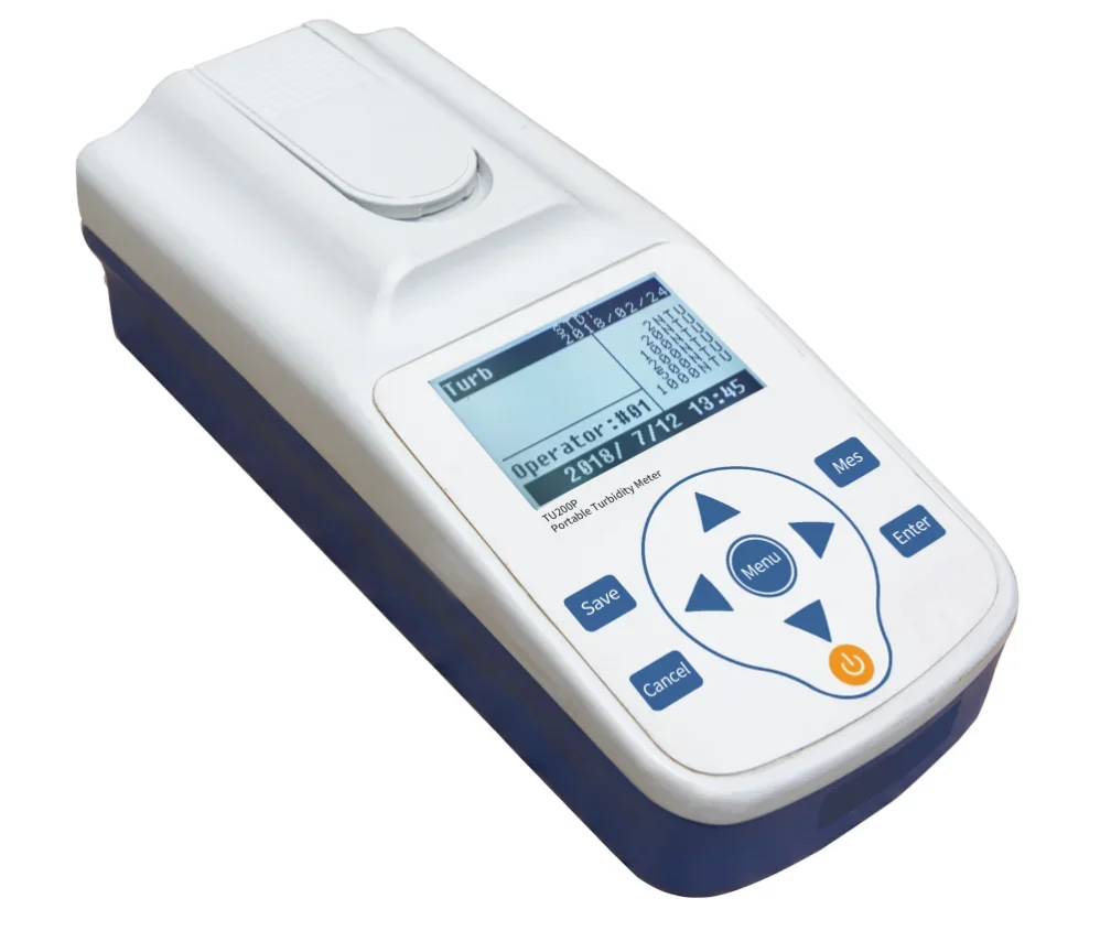 TU200P High Accuracy 0~20.00 20.0~200.0 200~1000 NTU Automatic Portable Turbidity Meter