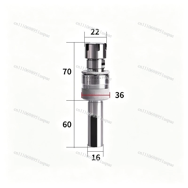 Machining center, centering machine, special for reamer, automatic centering floating ER straight shank radial reaming shank