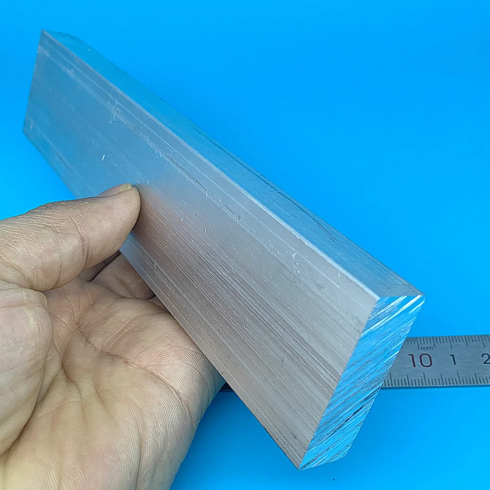 6061 aluminum alloy sheet Thickness 15mm， Width 25mm 35mm 45mm 55mm，Length 100mm 150mm 200mm 300mm