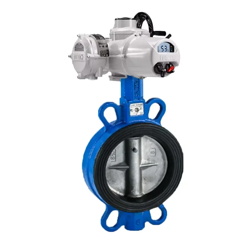 ROTORK Electric Actuator IQ Series IQ IQM IQTC IQC Electric Actuator with China Butterfly Valve Electric Control Valve