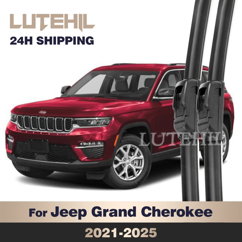 

For Jeep Grand Cherokee WL 2021-2025 2022 2023 2024 Wiper Front Wiper Blades Windshield Windscreen Window Brush 22"+21"