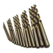 15pcs cobalt high speed steel twist drill set #5