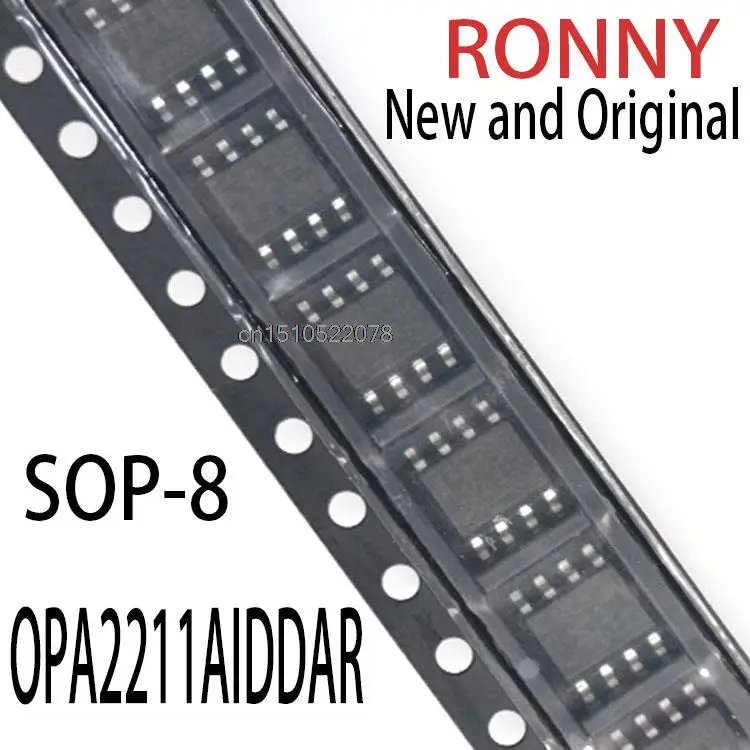 5-10PCS  New nad Original   OPA2211AIDDA SOP-8  OPA2211 2211 sop-8 OPA2211AIDDAR