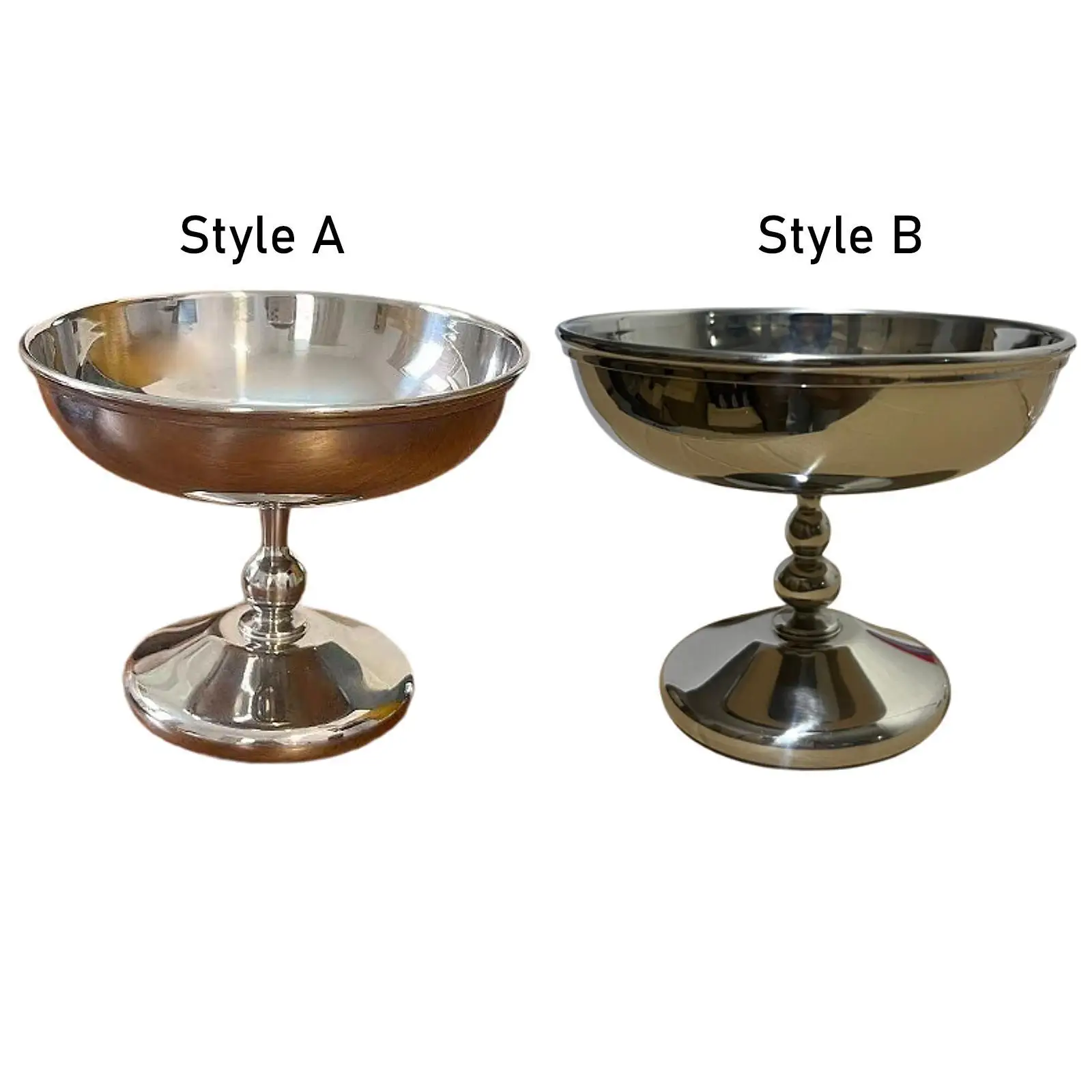Dessert Dish Bowl Goblet Dish Photo Prop Kitchen Serving Bowl Portable Dessert