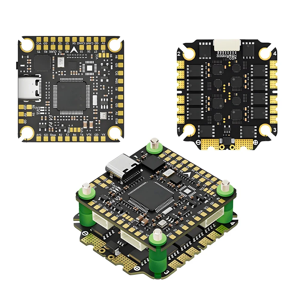 VIVaSAocoda-RC AocodaRC F475S V3 6S/F475S V4 8S Stack F405 Flight Controller 75A 4in1 ESC 30*30mm